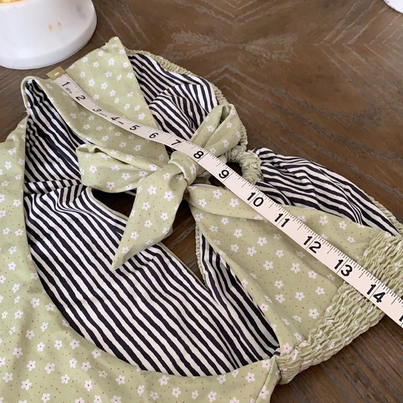 Free people rove India one piece swimsuit new xl - Picture 9 of 10